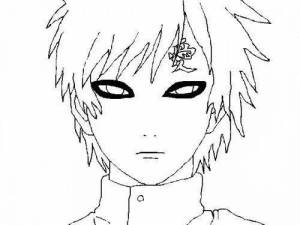 Раскраски Гаара