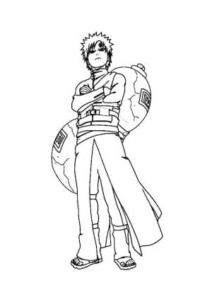 Наруто раскраска