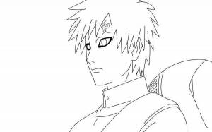 Раскраски Гаара