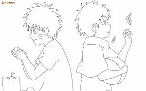 Раскраски Гаара