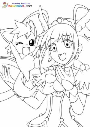 Раскраски Глиттер Форс