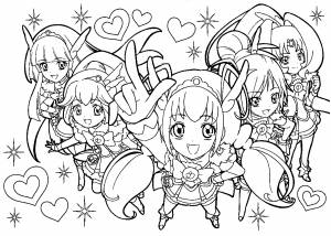 Раскраски Glitter Force