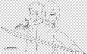Черно-белая Hinata Hyuga Drawing Sketch, наруто, угол, белый, карандаш png