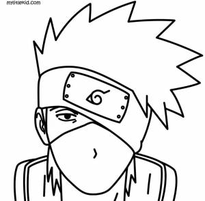 Раскраски аниме Наруто
