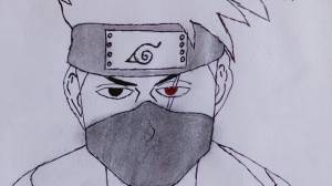 Drawing kakashi