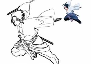 Раскраски аниме Наруто