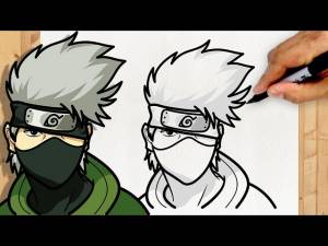 КАК НАРИСОВАТЬ КАКАСИ ХАТАКЕ