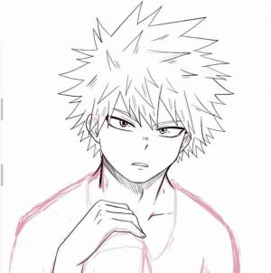 Раскраски Бакуго мга