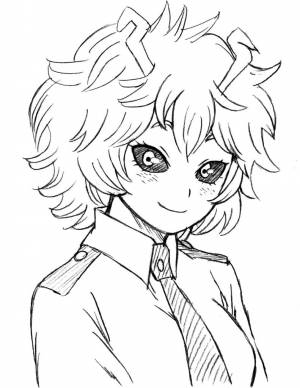 Раскраски Моя Геройская Академия