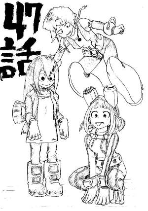 Раскраски Моя Геройская Академия