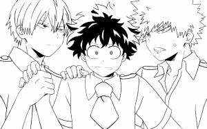 Раскраски Деку