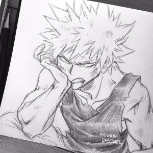 Бакуго для срисовки