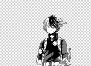 Человек в пиджаке, Мой Герой Академия Кацуки Бакугу Шото Тодороки