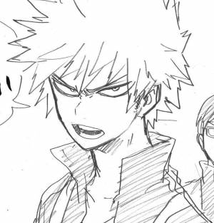 Кацуки Бакугоу скетч