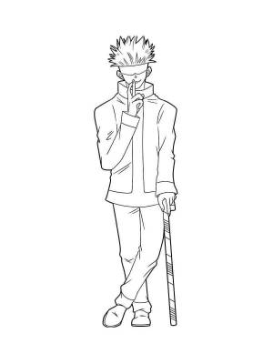 Раскраски Магическая битва