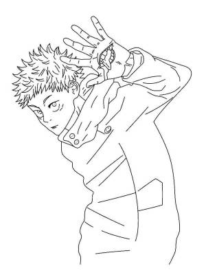 Раскраски Магическая битва