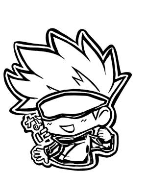 Раскраски Магическая битва