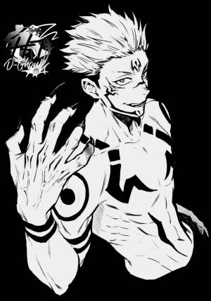 Магическая битва эскизы