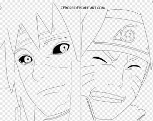 Eye Drawing Line art Минато Намикадзе Эскиз, Глаз, угол, белый, лицо png