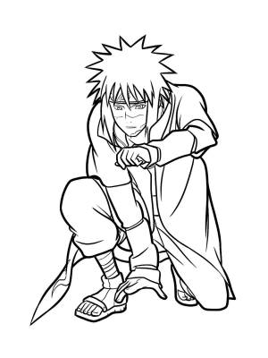 Раскраски Минато Намиказе