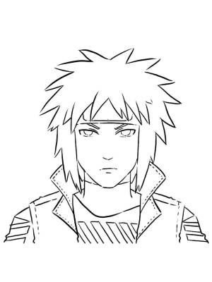 Раскраски Минато Намиказе