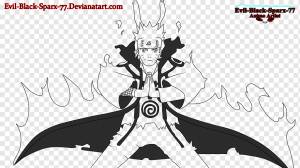 Саске Учиха Минато Намикадзе Курама Наруто Хвостатые звери, наруто, манга, монохромный, вымышленный персонаж png