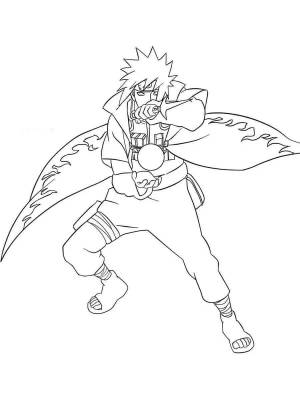 Раскраски Минато Намиказе