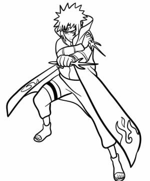 Раскраски Минато