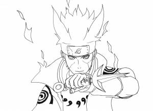 Раскраски Наруто минато