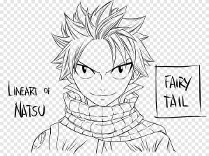 Нацу Драгнил Книжка-раскраска Рисование Эрза Скарлет Эскиз, сказка, белый, лицо png