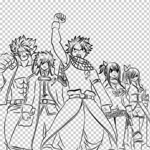 Нацу Драгнил Раскраска Fairy Tail Аниме Рисунок, сказка, белый, млекопитающее, рука png