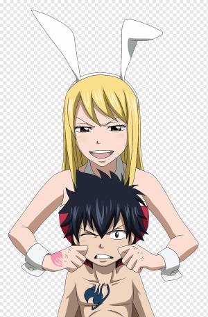 Нацу Драгнил Люси Хартфя Аниме Грей Фуллбастер Хвост Феи, Аниме, ребенок, черные волосы, рука png