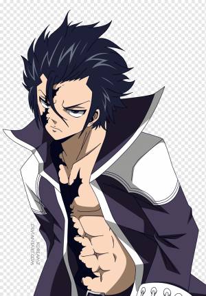 Серый Фуллбастер Нацу Драгнил Аниме Fairy Tail Рисунок, серый, черные волосы, манга, вымышленный персонаж png