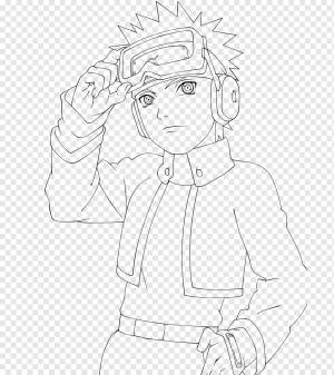 Наруто Узумаки Обито Учиха Саске Учиха Line art Мадара Учиха, наруто, угол, белый, ребенок png