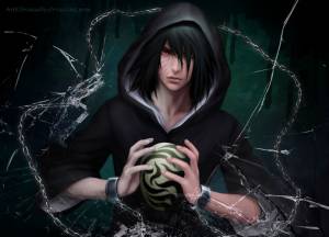 Обои на рабочий стол Оbito Uchiha