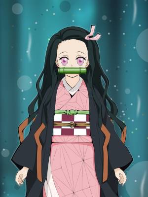 Незуко обои на телефон