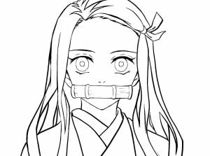 Недзуко рисунок карандашом