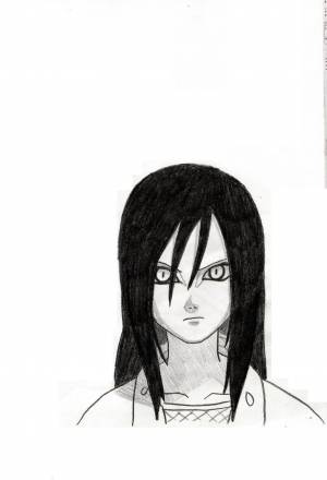 Раскраска орочимару