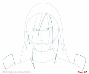 Рисуем Орочимару