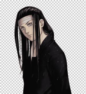 Неджи Хьюга Киба Инузука Гаара Орочимару Рок Ли, наруто, лицо, черные волосы, голова png