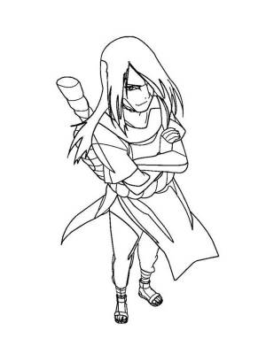 Раскраски Орочимару