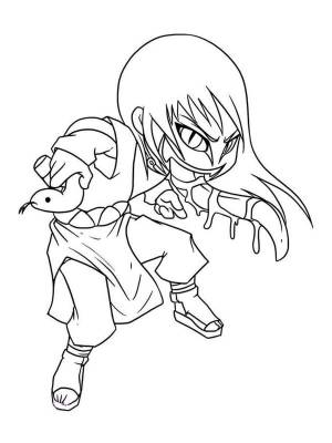 Раскраски Орочимару