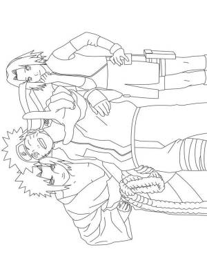 Раскраски Наруто