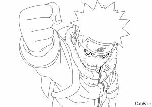 Раскраска Я вам задам!