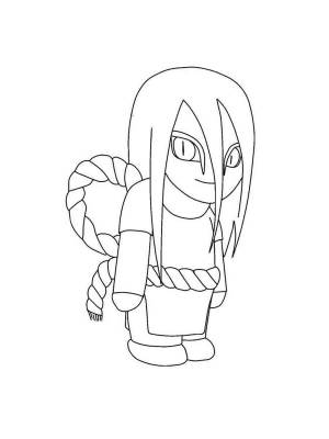 Раскраски Орочимару