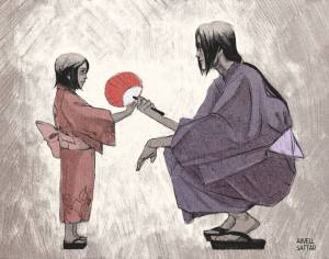 Itachi and Sarada Uchiha