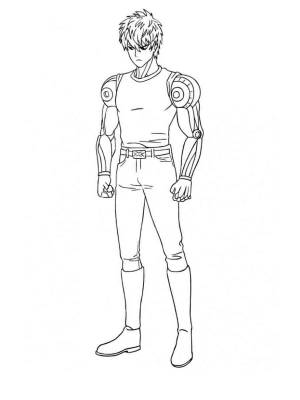 Раскраски Ванпанчмен