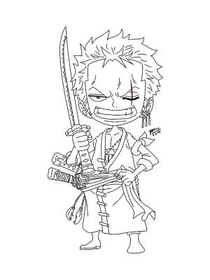 Раскраски Ван-Пис