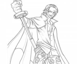 Раскраски Ван пис