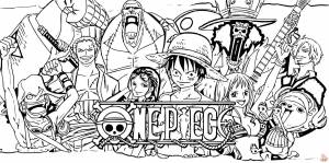 Исследуйте the World One Piece с бесплатными раскрасками для печати